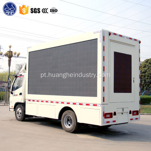 o dongfeng conduziu o caminhão da fase da mostra da rua para a venda